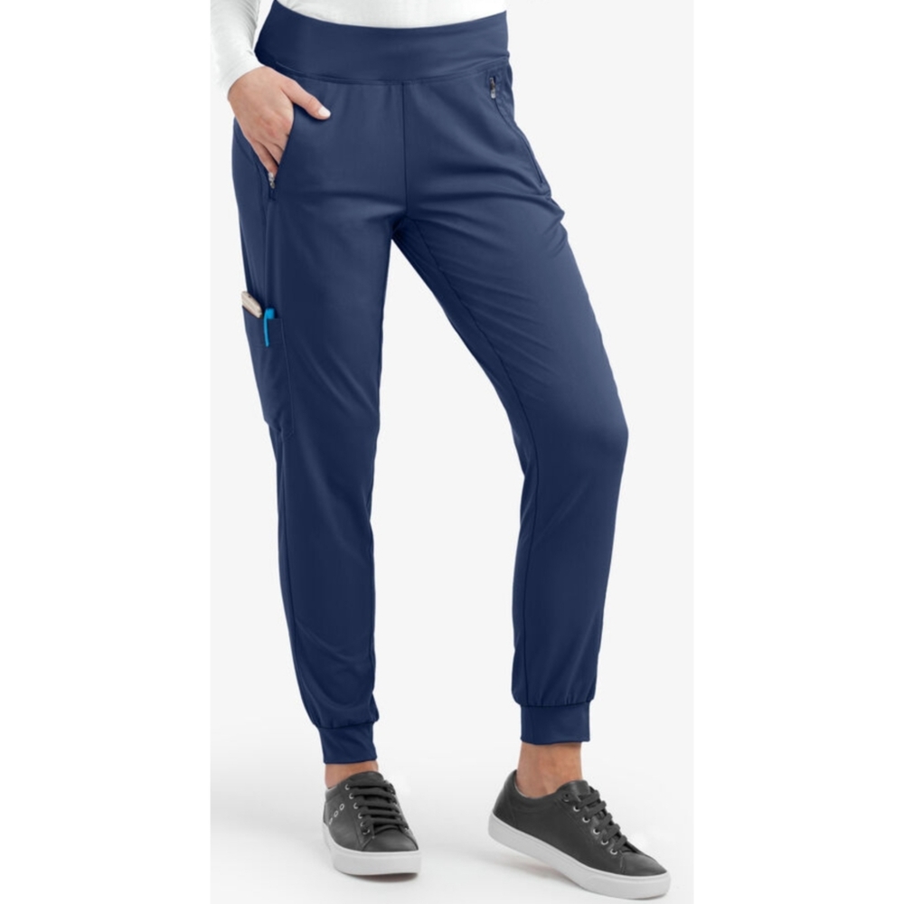 | Healing Hands Purple Label Tara 6-Pocket STRETCH Jogger Cargo Scrub Pant |
